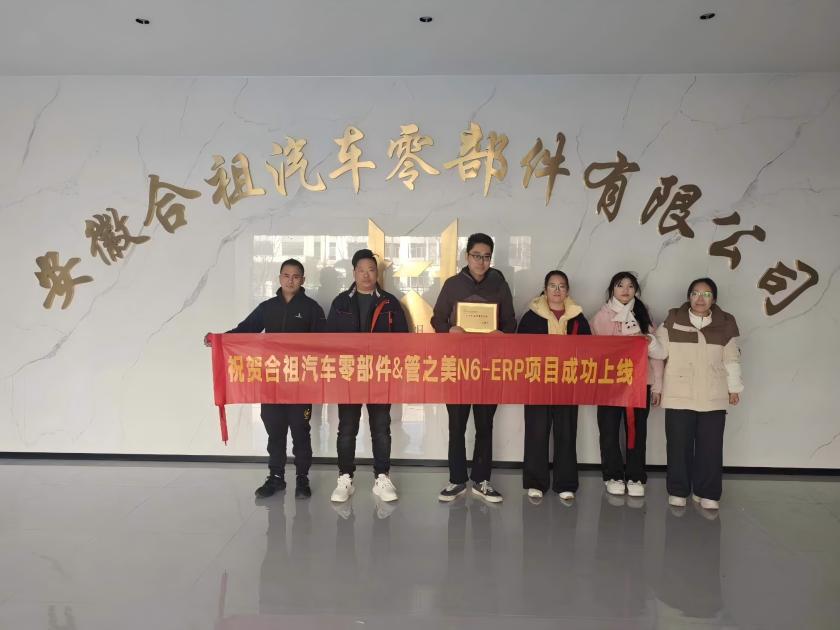 Anhui Hezu ERP Project Goes Live